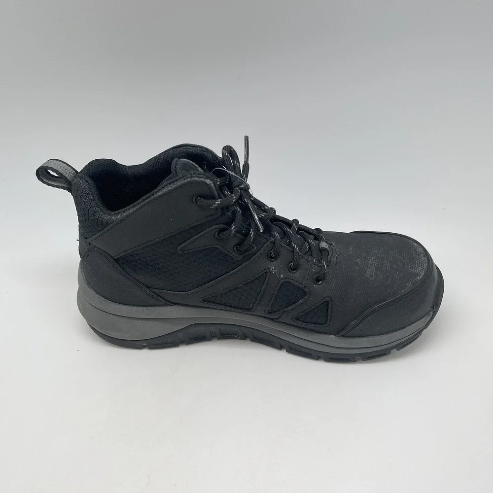 Merrell Boots Mens 6.5 Fullbench Speed Mid‎ J003319 Black Workwear Safety Toe